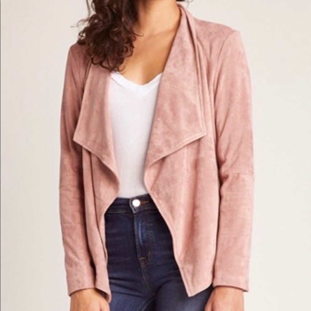 Rose Taupe Suede Jacket